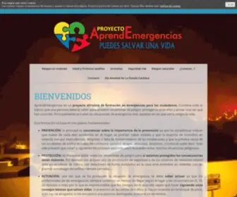 Aprendemergencias.es(Prevención) Screenshot