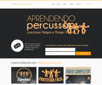 Aprendendopercussao.com.br(Percussão) Screenshot