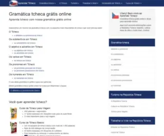 Aprender-Tcheco.com(Aprender Tcheco: Gramática tcheca grátis online) Screenshot
