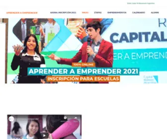 Aprenderaemprender.org.ar(Aprender a Emprender) Screenshot