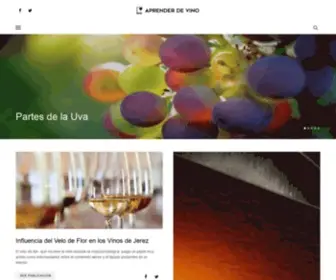 Aprenderdevino.es(Aprender de Vino) Screenshot