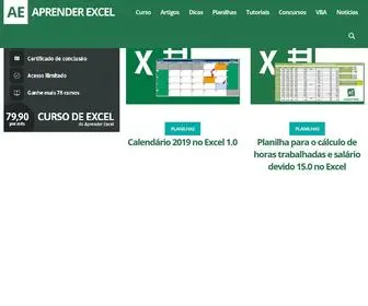 Aprenderexcel.com.br(Aprender Excel) Screenshot