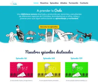 Aprenderlaonda.org(A Prender la Onda) Screenshot