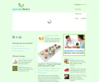 Aprendernutrir.com.br(Aprender Nutrir) Screenshot