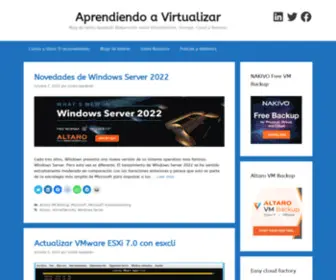 Aprendiendoavirtualizar.com(Aprendiendo a Virtualizar) Screenshot