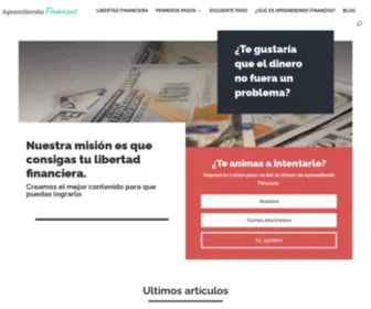 Aprendiendofinanzas.com(Aprendiendo Finanzas) Screenshot