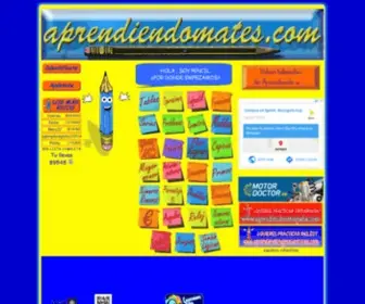 Aprendiendomates.com(EJERCICIOS ONLINE DE MATEMATICAS PARA NIÑOS DE PRIMARIA E INFANTIL) Screenshot