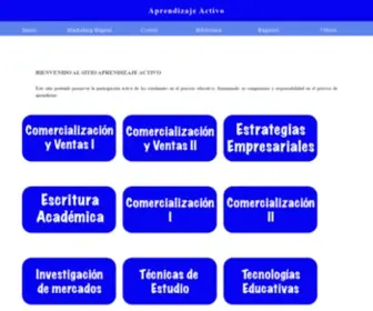 Aprendizajeactivo.com.ar(Aprendizajeactivo) Screenshot