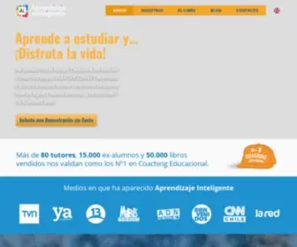 Aprendizajeinteligente.net(Aprendizaje Inteligente) Screenshot