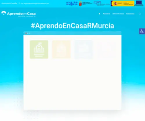 Aprendoencasarm.com(Aprendo en Casa Región de Murcia) Screenshot