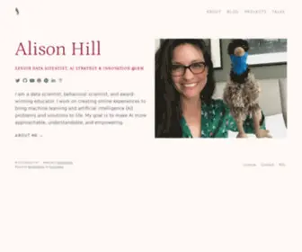 Apreshill.com(Alison Hill) Screenshot