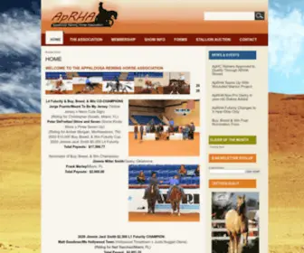 Aprha.com(The ApRHA) Screenshot