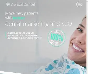 Apricotdental.com(Dentist SEO) Screenshot