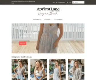 Apricotlanevirginiabeach.com(Apricot Lane Virginia Beach) Screenshot