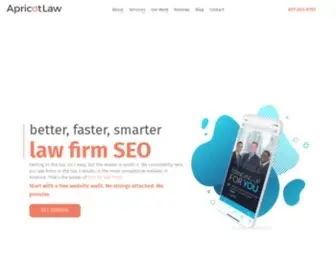 Apricotlaw.com(Lawyer SEO) Screenshot