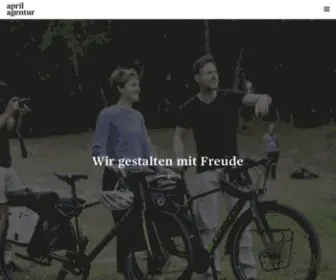 Aprilagentur.de(April agentur) Screenshot