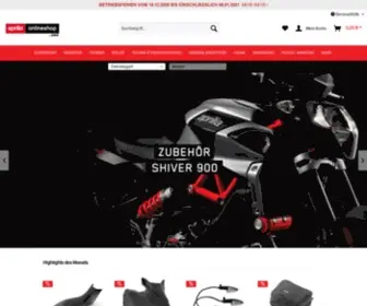 Aprilia-Online-Shop.de(Aprilia Onlineshop) Screenshot