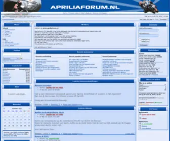 Apriliaforum.nl(Apriliaforum) Screenshot