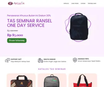 Apriliantas.com(Konveksi Tas Seminar Kit Harga Murah) Screenshot