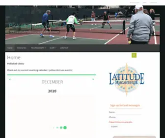 Aprilpickleball.com(PPR Certified Professional Pickleball Coach) Screenshot