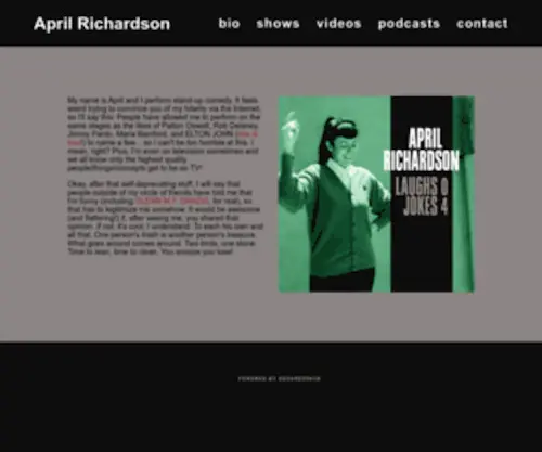 Aprilrichardson.com(April Richardson) Screenshot
