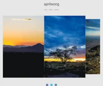 Aprilwong.com(aprilwong) Screenshot