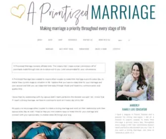 Aprioritizedmarriage.com(A Prioritized Marriage) Screenshot