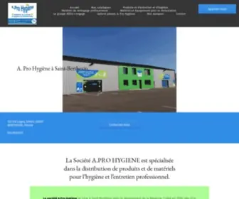 Apro-Hygiene.fr(A.Pro Hygiène) Screenshot