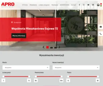 Apro.com.pl(Apro) Screenshot