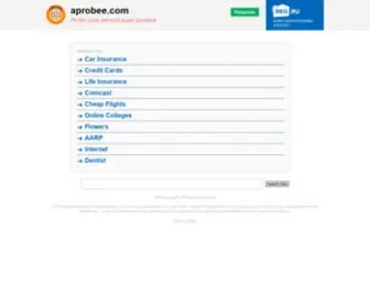 Aprobee.com(Aprobee) Screenshot