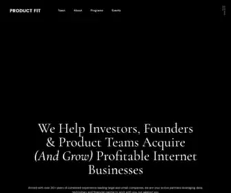 Aproductfit.com(Product Fit Capital) Screenshot