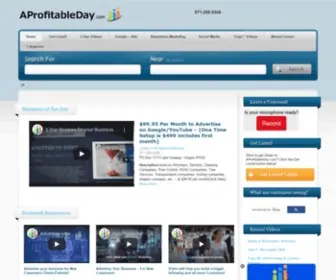 Aprofitableday.com(Business word) Screenshot