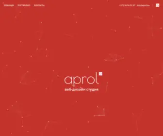 Aprol.eu(Aprol Designs) Screenshot