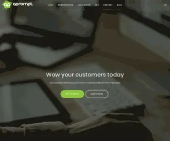 Aprompt.co.uk(Website Design Company In Wiltshire) Screenshot
