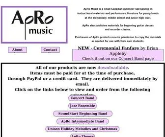 Apromusic.com(Apromusic) Screenshot