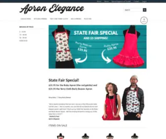 Apronelegance.com(Apron Elegance by Rachel Hart) Screenshot