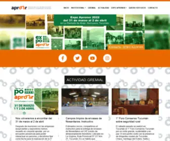 Apronor.com.ar(Asociación de Productores Agrícolas y Ganaderos del Norte) Screenshot