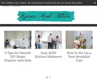 Apronsandstilletos.com(South Carolina Blogger) Screenshot