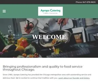 Apropocatering.com(Apropo Catering) Screenshot