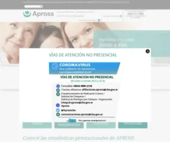 Apross.gov.ar(Apross) Screenshot
