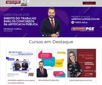 Aprovacaopge.com.br(AprovacaoPGE AprovacaoPGE) Screenshot
