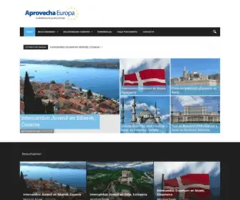Aprovechaeuropa.com(Aprovecha Europa) Screenshot