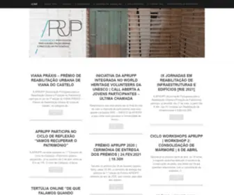 Aprupp.org(Associação Portuguesa para a Reabilitação Urbana e Proteção do Património) Screenshot