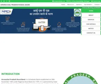 Apruralbank.co.in(Our Social Networks. Arunachal Pradesh Rural Bank) Screenshot