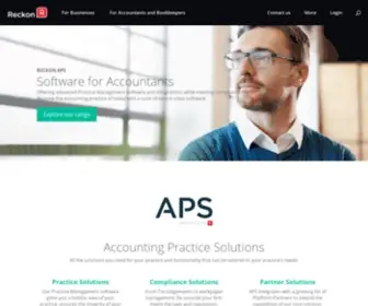 APS-Advance.com(Accounting Practice Management Software) Screenshot