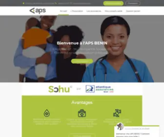 APS-Benin.com(Association d'assurés au Bénin) Screenshot