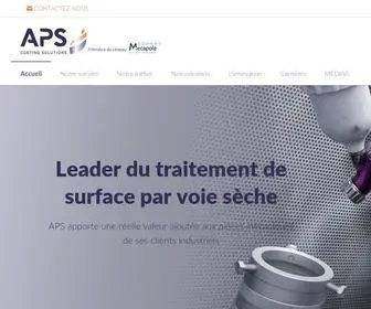APS-Coatings.com(Traitement de surface des métaux) Screenshot