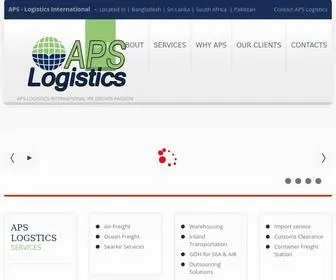 APS-Logistics.com(APS Logistics A Global Shipping Company with Facilities In Bangladesh) Screenshot