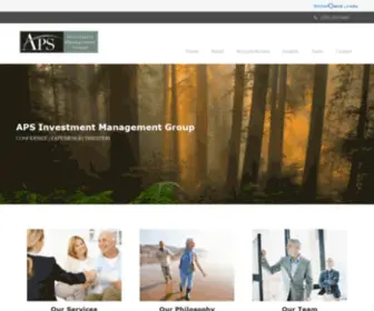 Apsadvisors.com(APS Investment Management Group) Screenshot