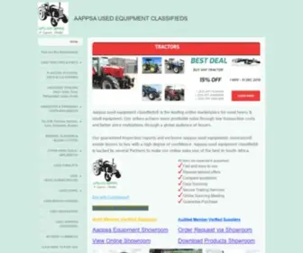 Apsaequipments.org(AAPPSA Equipments) Screenshot